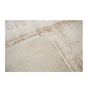 Tapis Royal Aux Motifs Abstraits 80x150cm - Beige