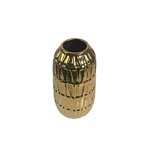 Vase décoratif 15x15x28,5cm - Doré 