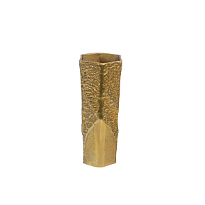 Vase Décoratif 11x11x33cm - Doré