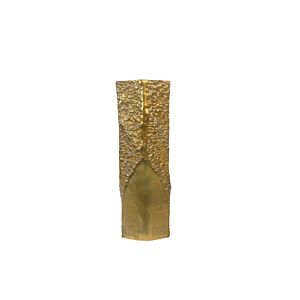 Vase Décoratif 11x11x33cm - Doré Vases