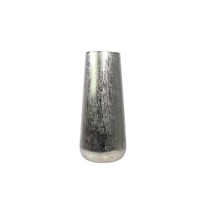 Vase décoratif 15x15x34cm - Argent Décoration