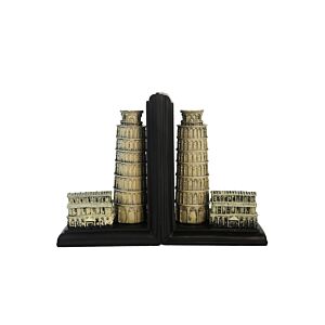 Serre-livres De La Tour De Pise - Bronze Bibelots