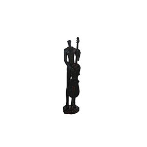 Statue Décoratif Guitariste - Noir Bibelots