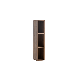 ‎Étagère Murale Vérticale INFINITO - Gris Anthracite / Marron Promos printemps