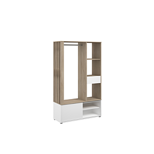 Armoire AALBORG - Chêne / Blanc Armoires