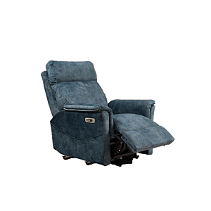 Fauteuil Relax PARMA - Bleu Sofa-printemps