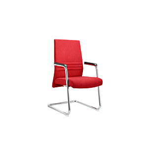 Fauteuil Visiteur ZITA - Rouge Fauteuils Visiteurs