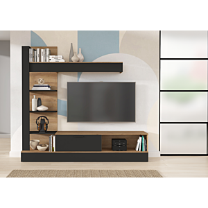 Living En Bloc GELUZA - Noir / Beige
