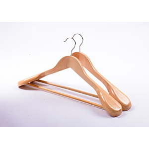 Cintre en bois - Beige