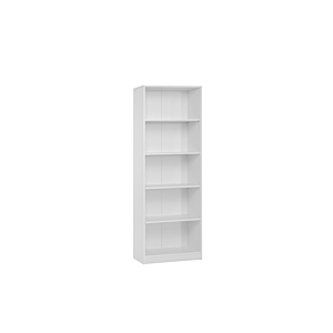 Bibliothèque PEGGY 5 Niveaux - Blanc
