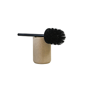Brosse WC Ronde - Beige