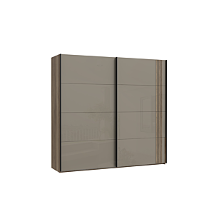 Armoire SAVONA - Gris / Beige Armoires