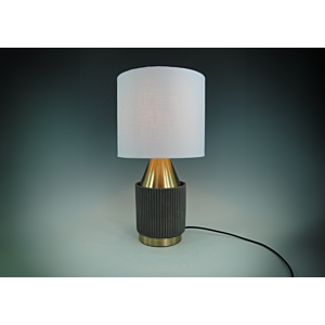 LAMPE DE TABLE 43cm - Gris