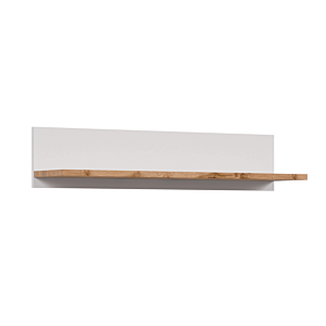 Etagère HOLTEN 106x22x24cm - Chêne / Blanc Promos printemps