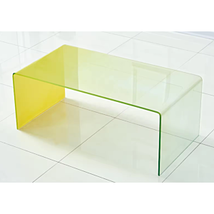 Table Basse AMARILLO - Jaune Transparent
