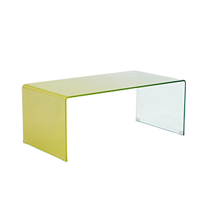 Table Basse AMARILLO - Jaune Transparent Table basse