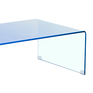 Table Basse AZUL - Bleu Transparent