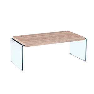 Table Basse KINSHASA - Blanc / Beige Table basse