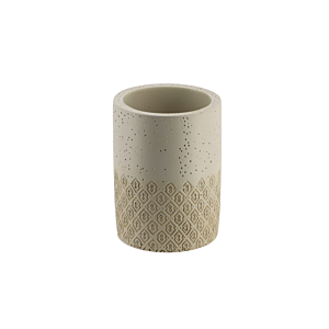 Gobelet GRAVE - Beige Gobelets et distributeurs de savon