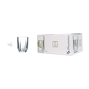 Set De 6 Verres 25Cl - Blanc