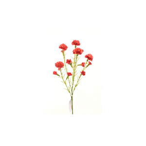 Oeillet Artificiel 63cm - Rouge Clair Plantes et fleurs artificielles