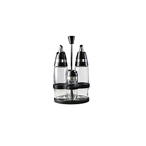 Set De Vinaigrette Avec Support 300ml/100ml - Blanc Rangement cuisine