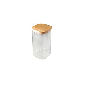 Boîte À Provision Avec Couvercle En Bambou 1300ml - Blanc Rangement cuisine