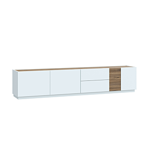 Meuble TV LEWISVILLE - Beige Promos printemps