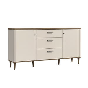 Buffet LACETTI 2 Portes + 3 Tiroirs - Beige Buffet et commodes