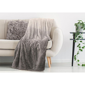 Plaid NID ABEILLE 150x200cm - Gris