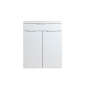 Commode MUNDI 2 portes + 1 tiroir - Blanc