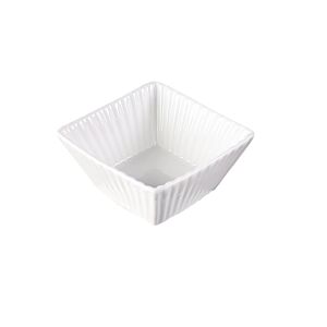 Set Apéritif En Forme Carré 6 Pièces 10cm - Blanc Art de la table Ramadan