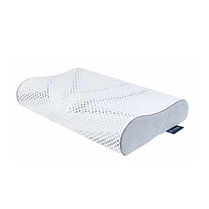 Oreiller REVIVE Contour 60x40cm - Blanc Oreillers