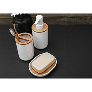 Support Savon - Blanc