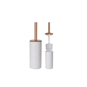 Brosse WC Avec Support - Blanc