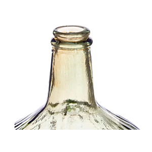Vase En Verre 22x37cm - Vert