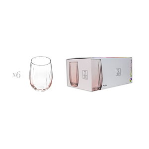 Lot De 6 Verres À Eau - Blanc