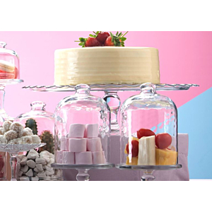 Porte Gâteau 36Cm Patisserie - Blanc