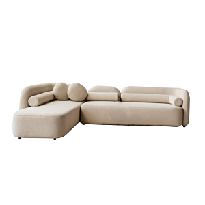 Canapé D'angle Gauche LOFT - Beige