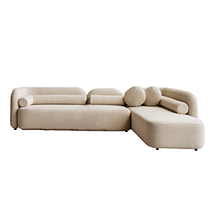 Canapé D'angle Droit LOFT - Beige