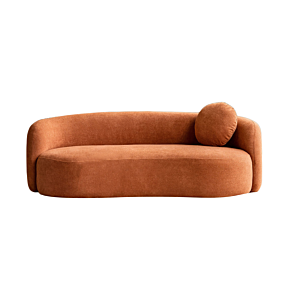 CANAPE LOFT EN CERCLE 230cm - CAMEL Sofa-printemps