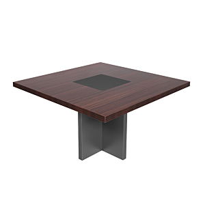 TABLE DE REUNION APEX - Marron / Gris