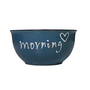 Bol MORNING En Porcelaine - Bleu DECORATION