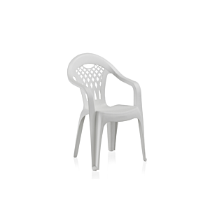 Chaise Monobloc CANCUN Avec Accoudoir Chaise de jardin