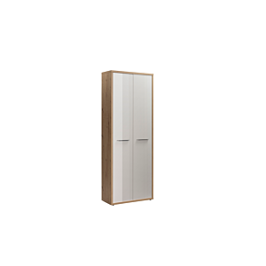 Élément De Rangement DISEGNO ART 6 NICHES + 2 PORTES - Blanc Crème / Beige Rangement professionnel