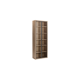 Élément De Rangement DISEGNO ART 6 Niches Et 2 Portes - Blanc crème / Beige Rangement professionnel