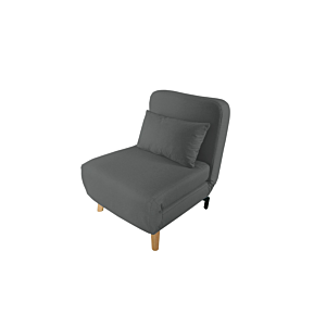 Fauteuil CHLOE Avec Fonction Lit - Gris Foncé