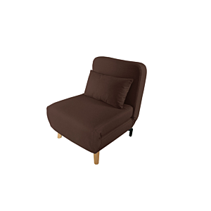 Fauteuil CHLOE Avec Fonction Lit - Marron