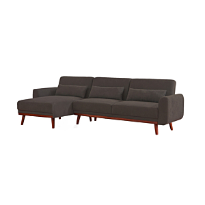 Canapé D'ANGLE SANTA REVERSIBLE - Marron
