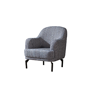 FAUTEUIL HAMELTON - Beige / Bleu